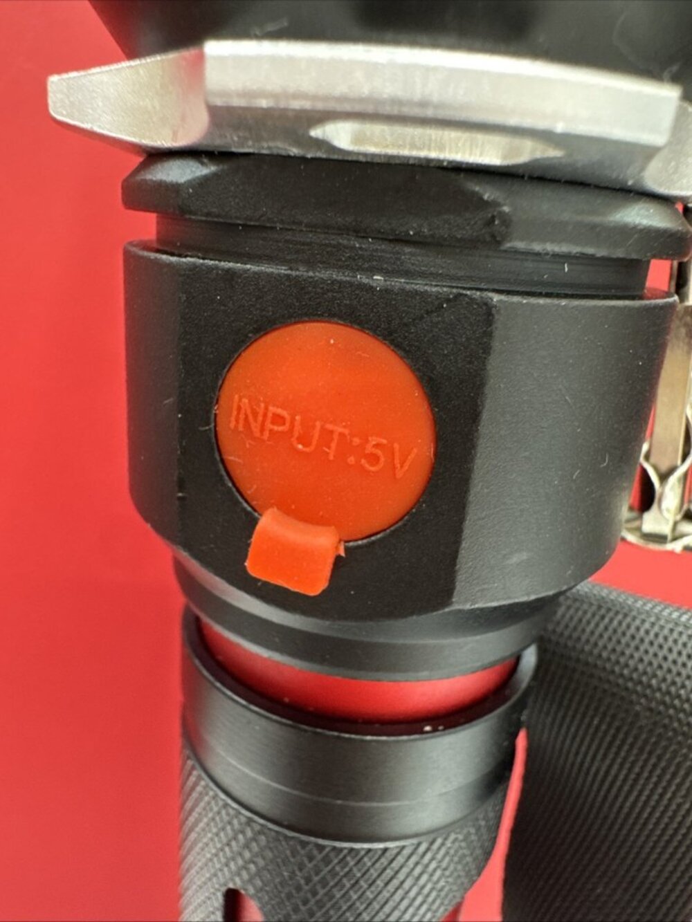 Q-Beam Stealth Defense High 1400 Lumens 1500 ft LED Flashlight Only Rechargeable - Picture 12 of 14